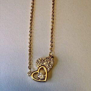 Double Heart Necklace
